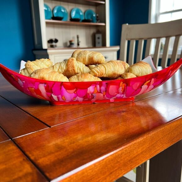 HANDCRAFTED Porcelain Serving Bowl/Platter - Picture 1 of 13